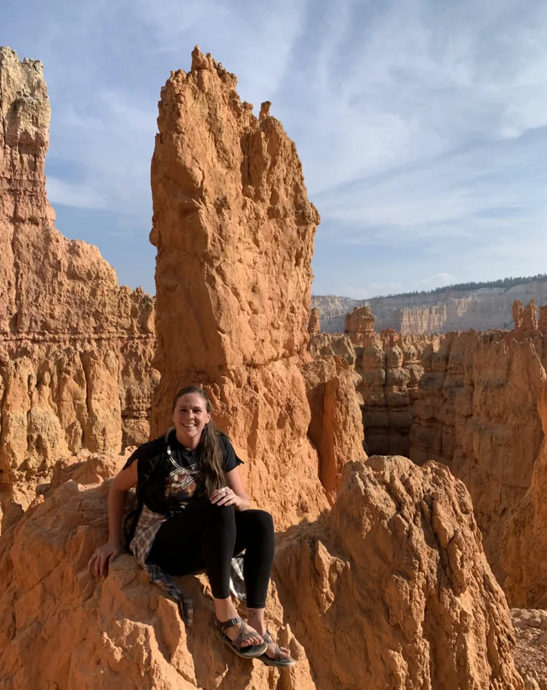 Lucy at Bryce Canyon